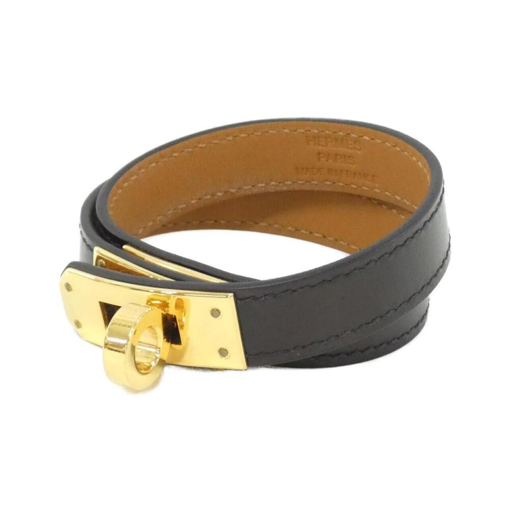 HERMES Black Charm Bracelet